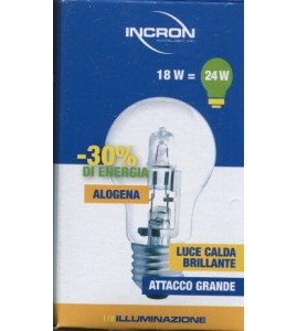 B3-INCRON LAMPADINA ALOG.GOCCIA 18W E27
