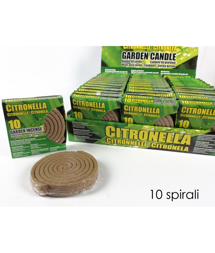 A4-537862 SPIRALI CITRONELLA IN DISPL