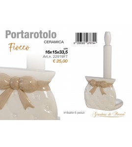 D2-22919FT P/ROTOLO FIOCCO TORTORA
