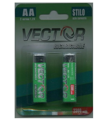 D6-VECTOR BATTERIA RICARICA.2300MAH STIL